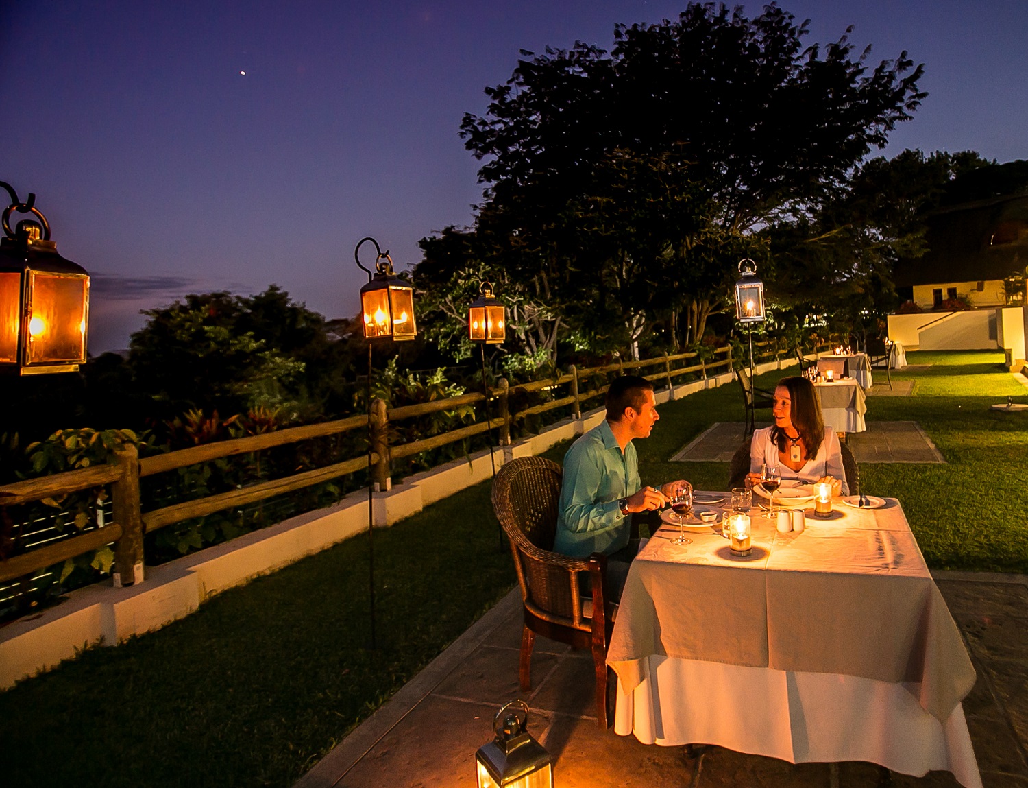 Dinner Under The Stars The Palm Restaurant