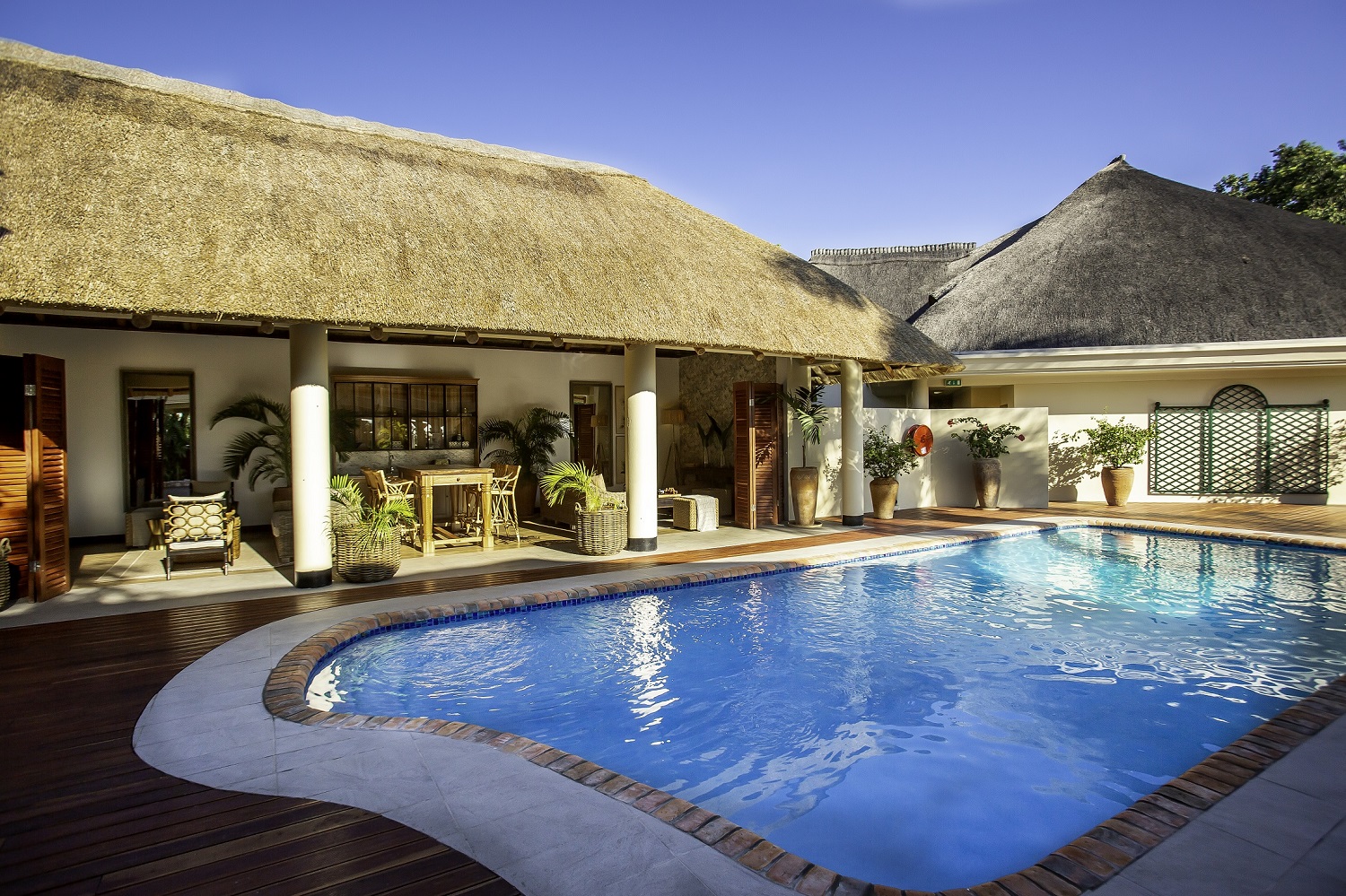 Pool Decking Refurb Ilala Lodge Hotel
