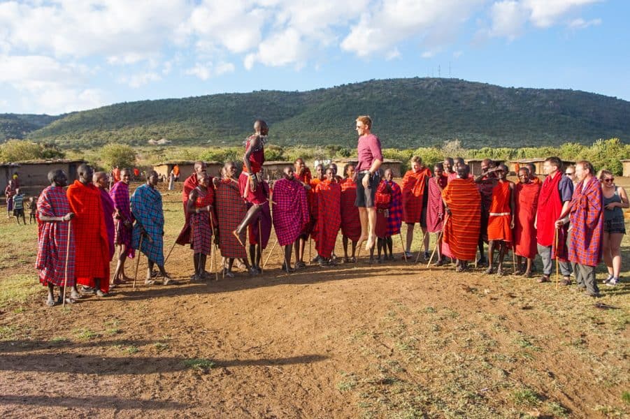 Masai Visit