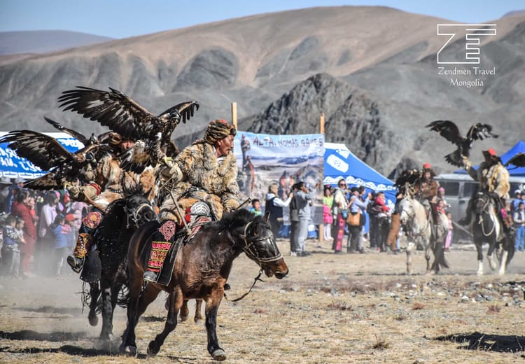 Openning Cermony Eagle Hunter Safari