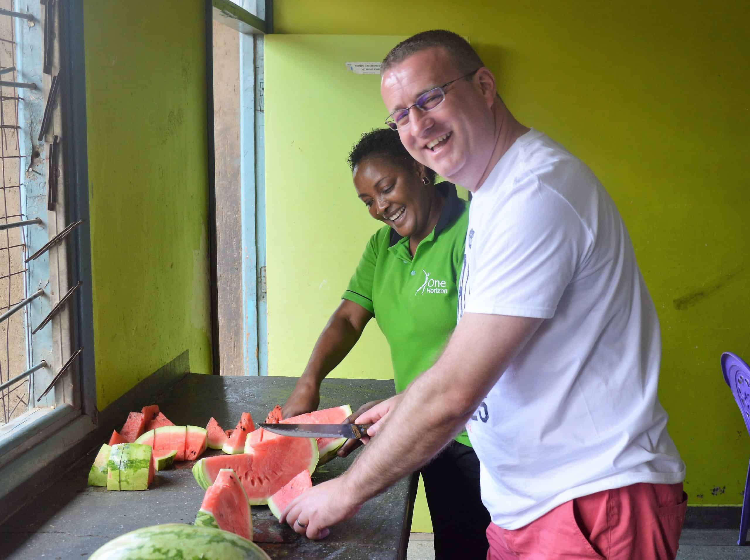 1. One More Bite One Horizion Spare Day In Nairobi Safari A Humanitarian Journey Where Travellers Play A 'hands On' Role In Forging Change.