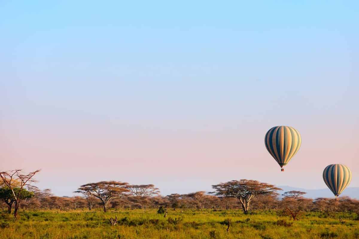 Tanzania Romantic Hot Air Baloon Safari 1