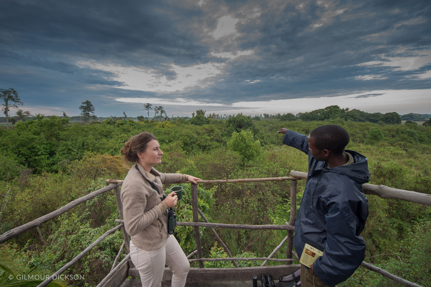 Bat Hide Lookout Gilmour Dickson Kasanka National Park