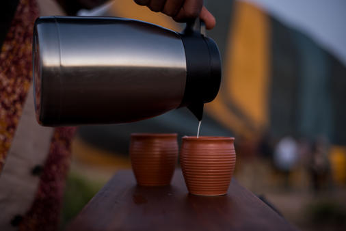 Coffee At The Launch Site