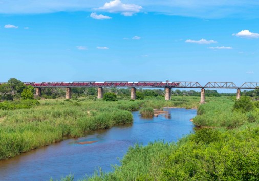 Kruger Shalati The Train On The Bridge