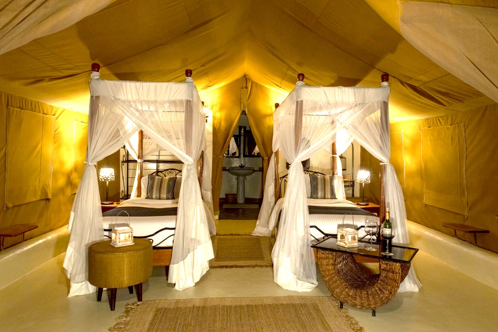 Twin room accommodation