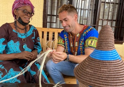 Rwanda Market & Basket Weaving Experience