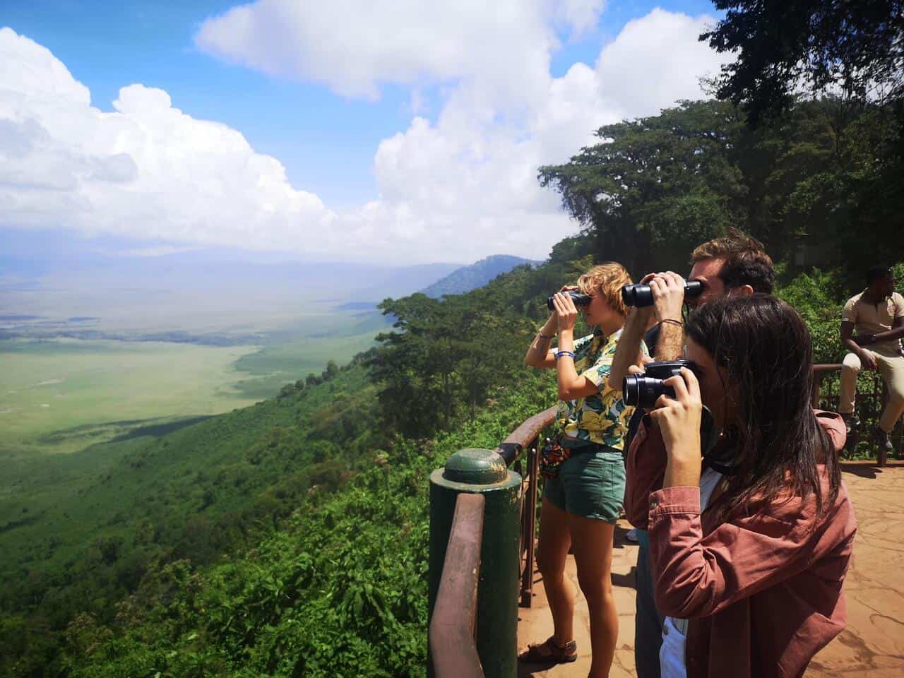 NgoroNgoro crater view point withAfrican Delight