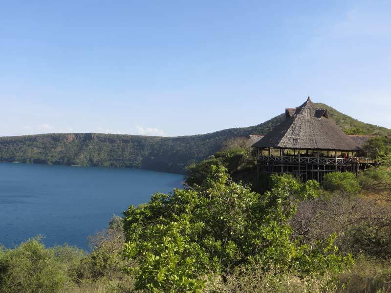 Lake Chala with 7 Days Tanzania Motorcycle tour