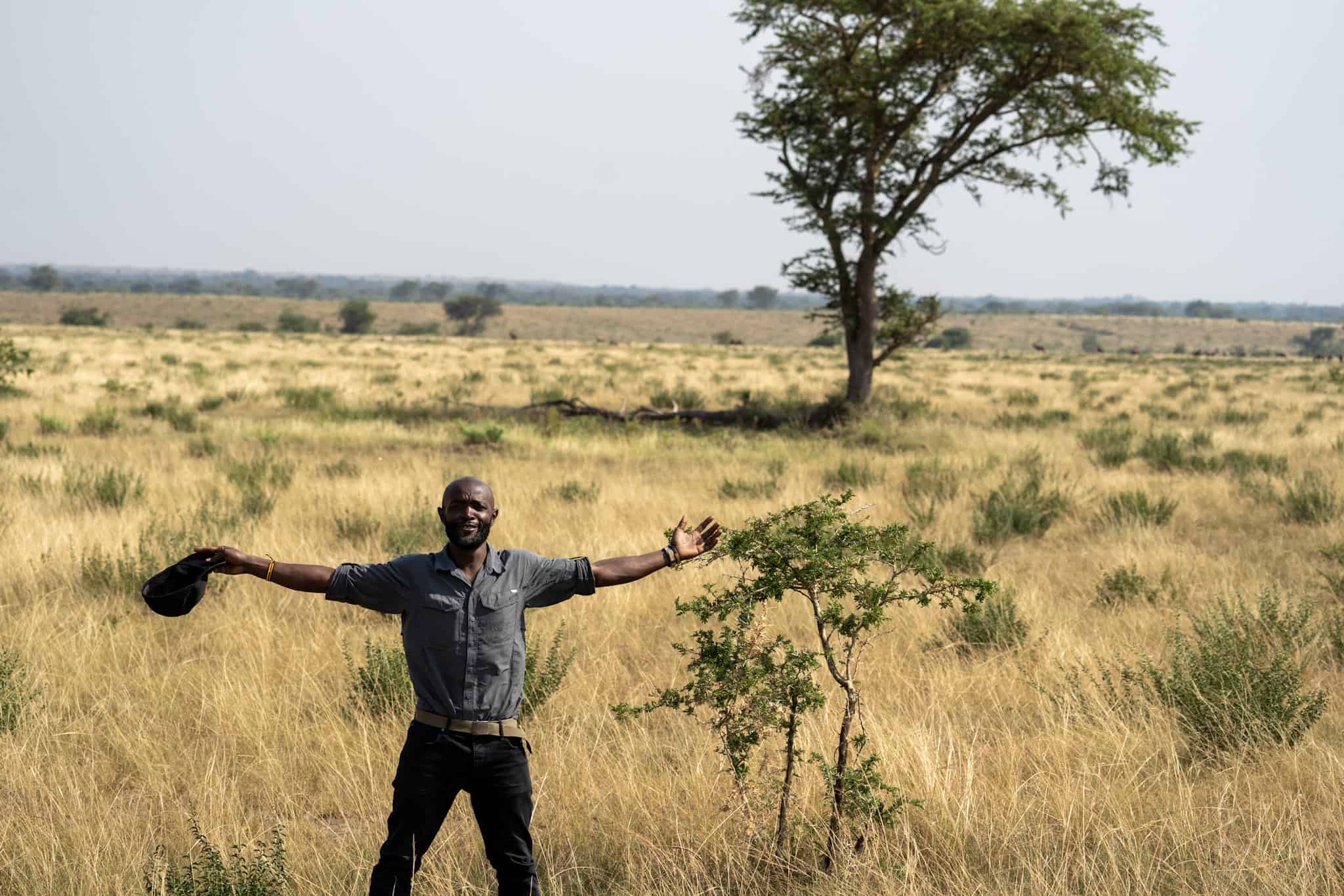 Charle Our Guide In A Jungle Pose