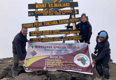 6 Days Machame route Kilimanjaro hiking group tour package in 2023,2024 & 2025