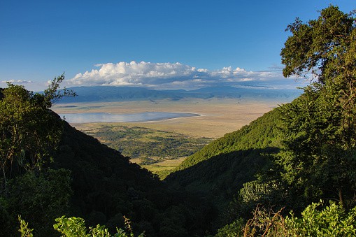 Ngorongoro Crater Tanzania Overview From The Crater Rim