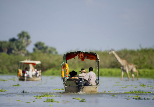 Boat Safaris In Nyererere National Park