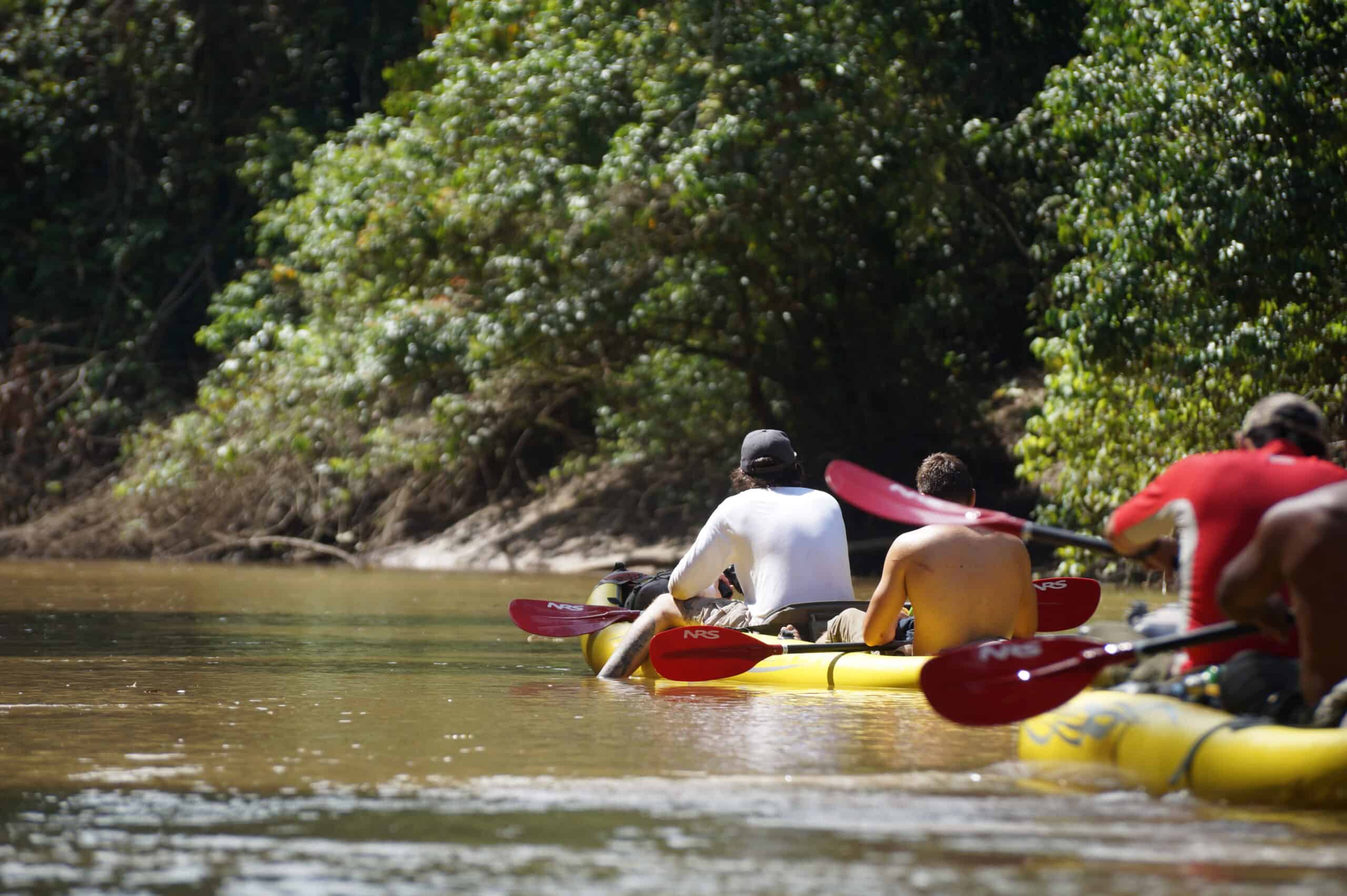 River Kayaking In Amazon