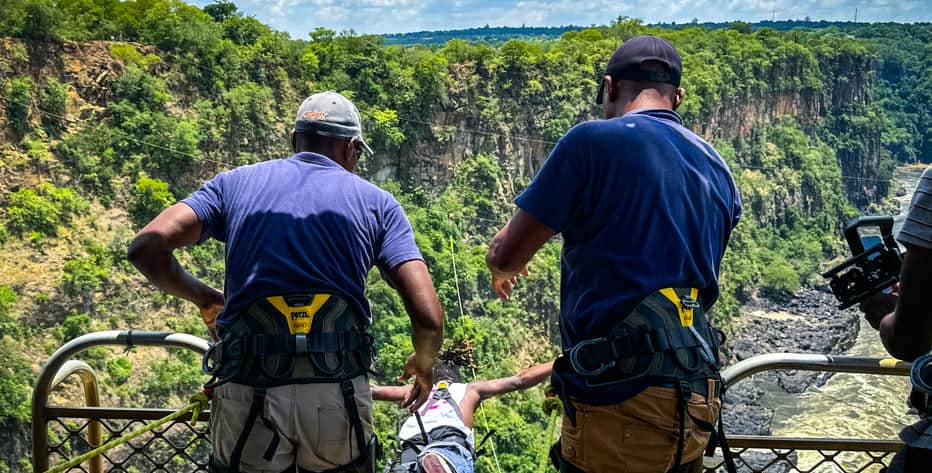 Bungee Jumping Victoria Falls