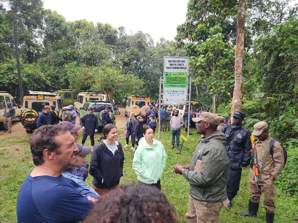Morning Briefing Bwindi Forest